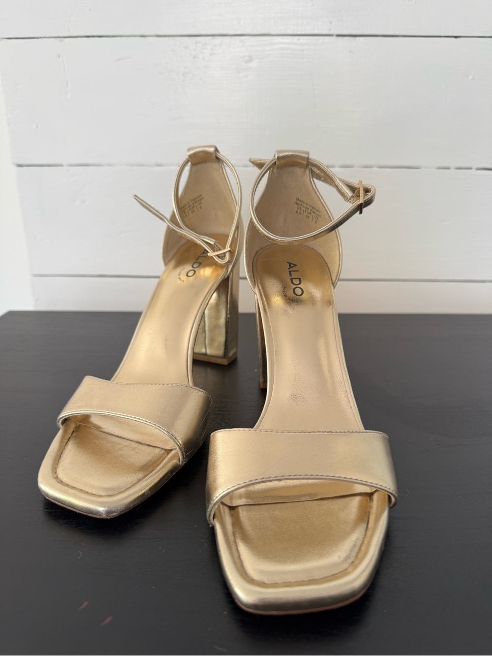 Aldo Gold Heels